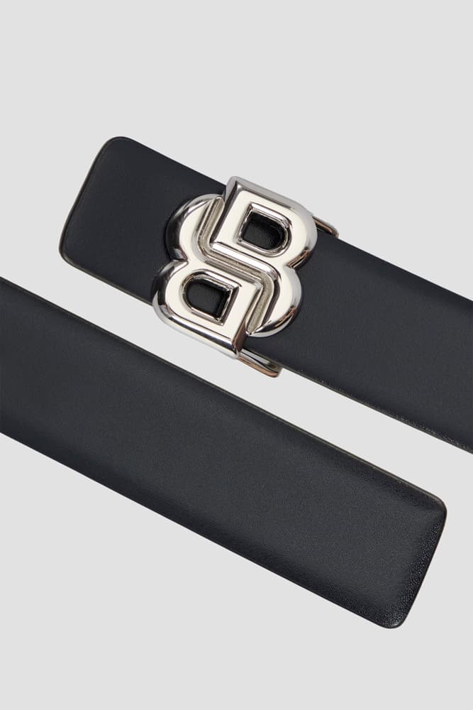 Γυναικεία Δερμάτινη B_Icon Ζώνη Διπλής Όψεως Boss 50517502-410