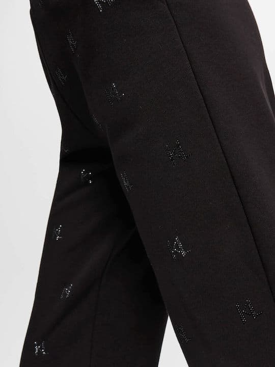 Γυναικεία KL Rhinestone Φόρμα Μαύρη Karl Lagerfeld 246W1009-999 BLACK