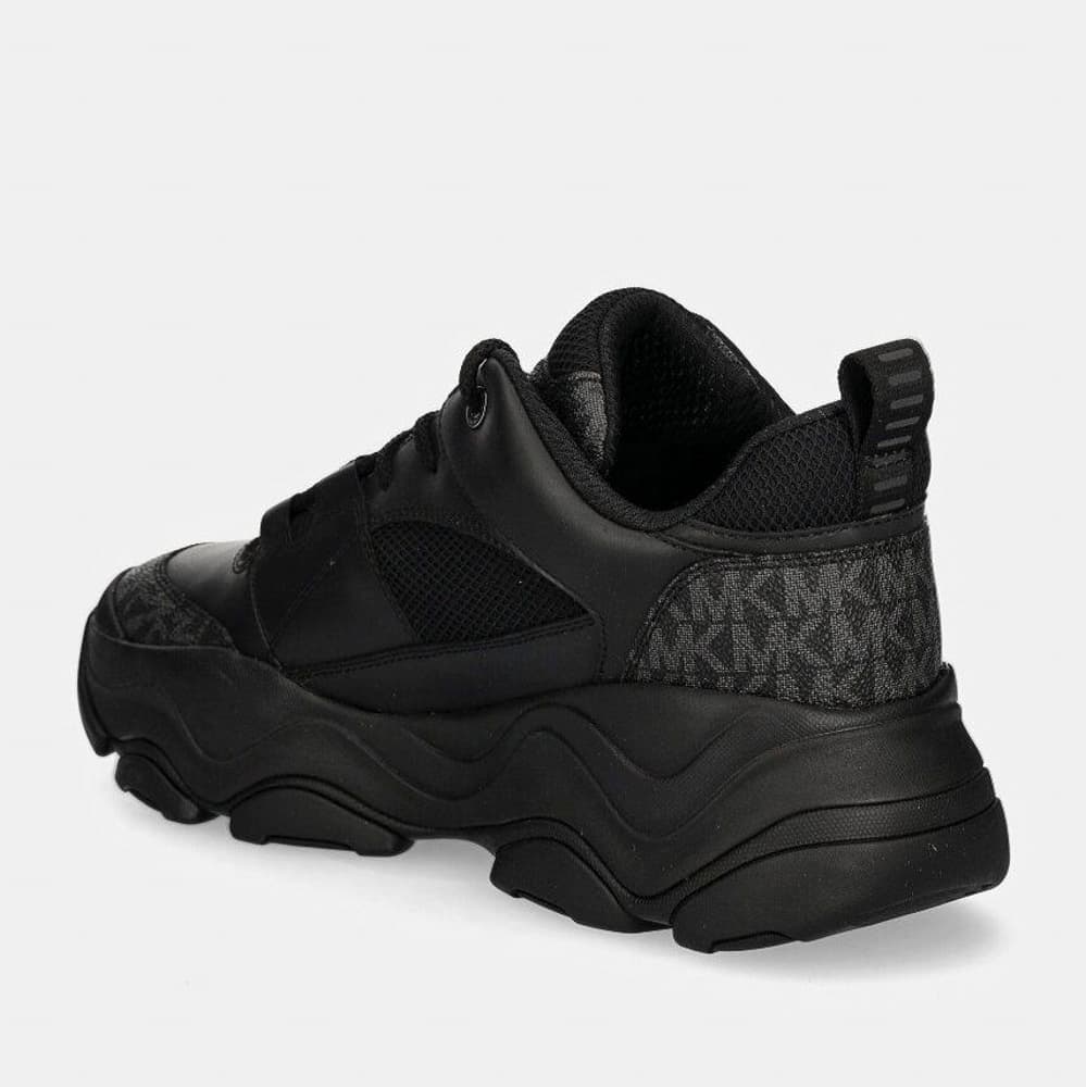 Ανδρικά Δερμάτινα Altlas Sneakers Μαύρα Michael Kors 42F4ATFS3D-001