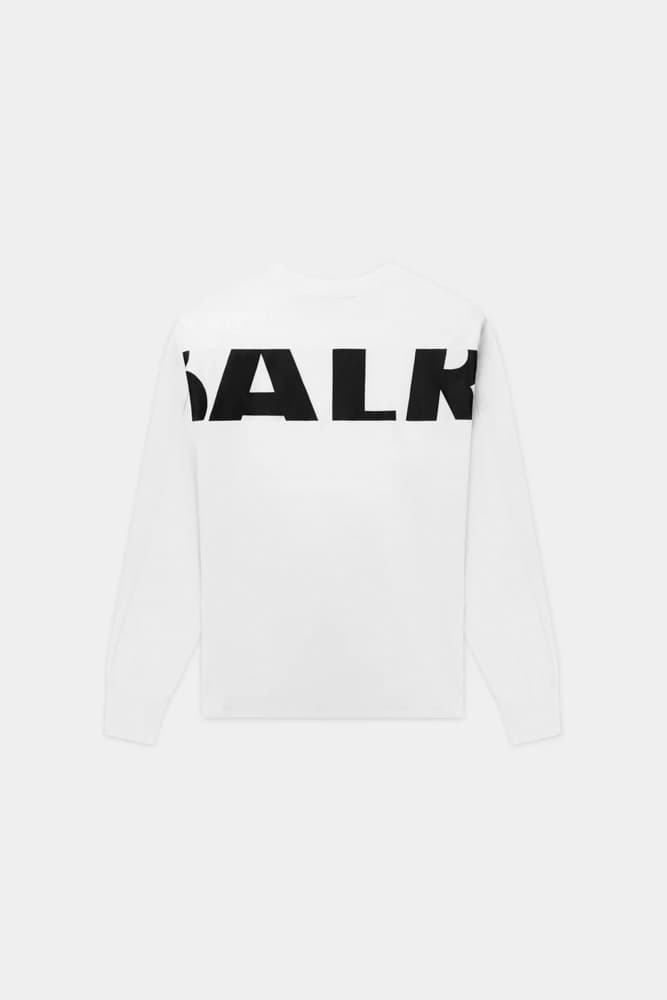 Ανδρικό Game Day Μακρυμάνικο T-shirt Λευκό BALR. B1111 1058-WHITE