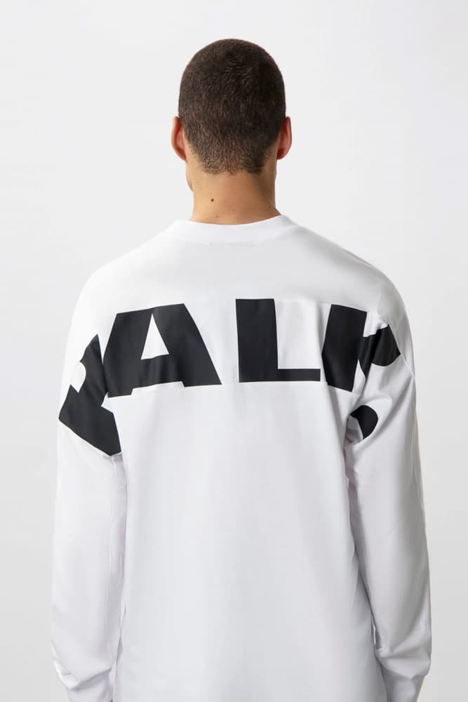 Ανδρικό Game Day Μακρυμάνικο T-shirt Λευκό BALR. B1111 1058-WHITE