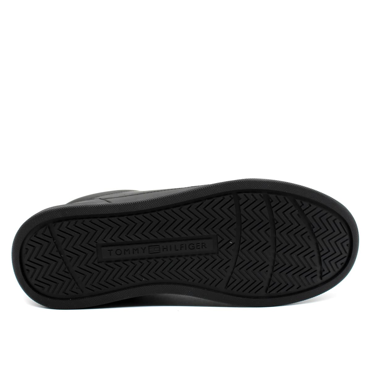 Ανδρικά Δερμάτινα Monotype Sneakers Μαύρα Tommy Hilfiger FM0FM05205-BDS