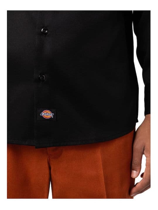 Ανδρικό Work Πουκάμισο Μαύρο Dickies DK0A4Y26-BLK1
