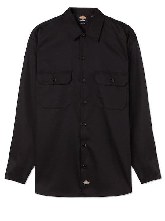 Ανδρικό Work Πουκάμισο Μαύρο Dickies DK0A4Y26-BLK1