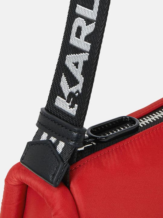 Γυναικεία Puffy Baguette Τσάντα Κόκκινη Karl Lagerfeld Jeans 246J3018-J390 RED