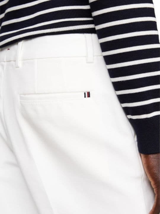 Ανδρικό Denton Παντελόνι Λευκό Tommy Hilfiger MW0MW36734-YBL