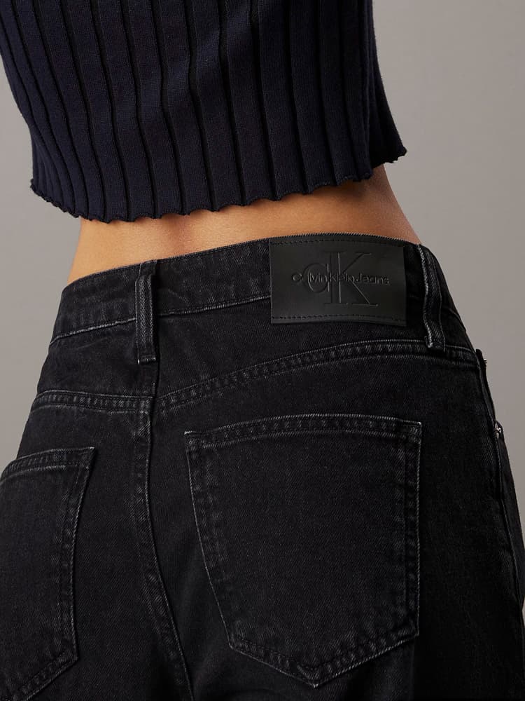 Γυναικείο 90's Loose Τζιν Μαύρο Calvin Klein J20J225389-1BY