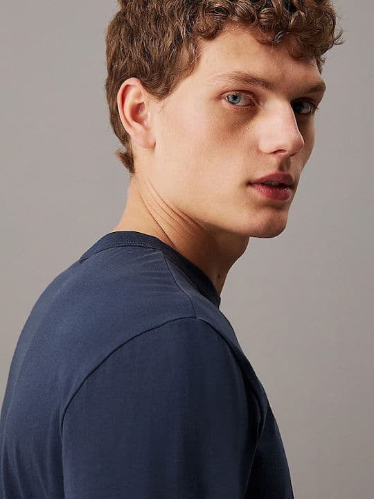 Ανδρικό Σετ Πυτζάμας Navy Μπλε Calvin Klein 000NM2751E-SX4