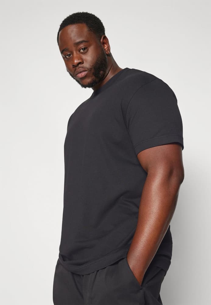 Ανδρικό Plus T-shirt Μαύρο Calvin Klein J30J327392-BEH