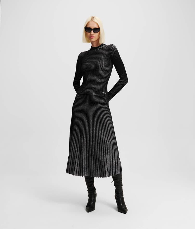 Γυναικείο Τοπ Μαύρο Karl Lagerfeld 246W2007-989 BLACK