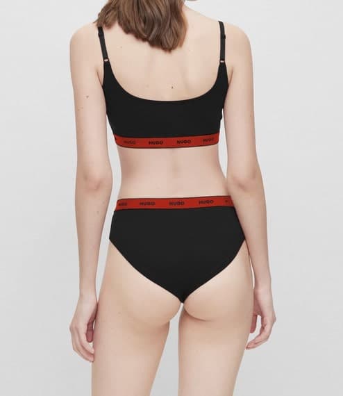 Γυναικείο Σετ Σλιπ 3 Τεμαχίων Μαύρο Hugo 50480157-005