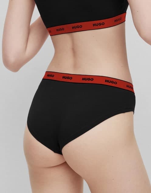 Γυναικείο Σετ Σλιπ 3 Τεμαχίων Μαύρο Hugo 50480157-005