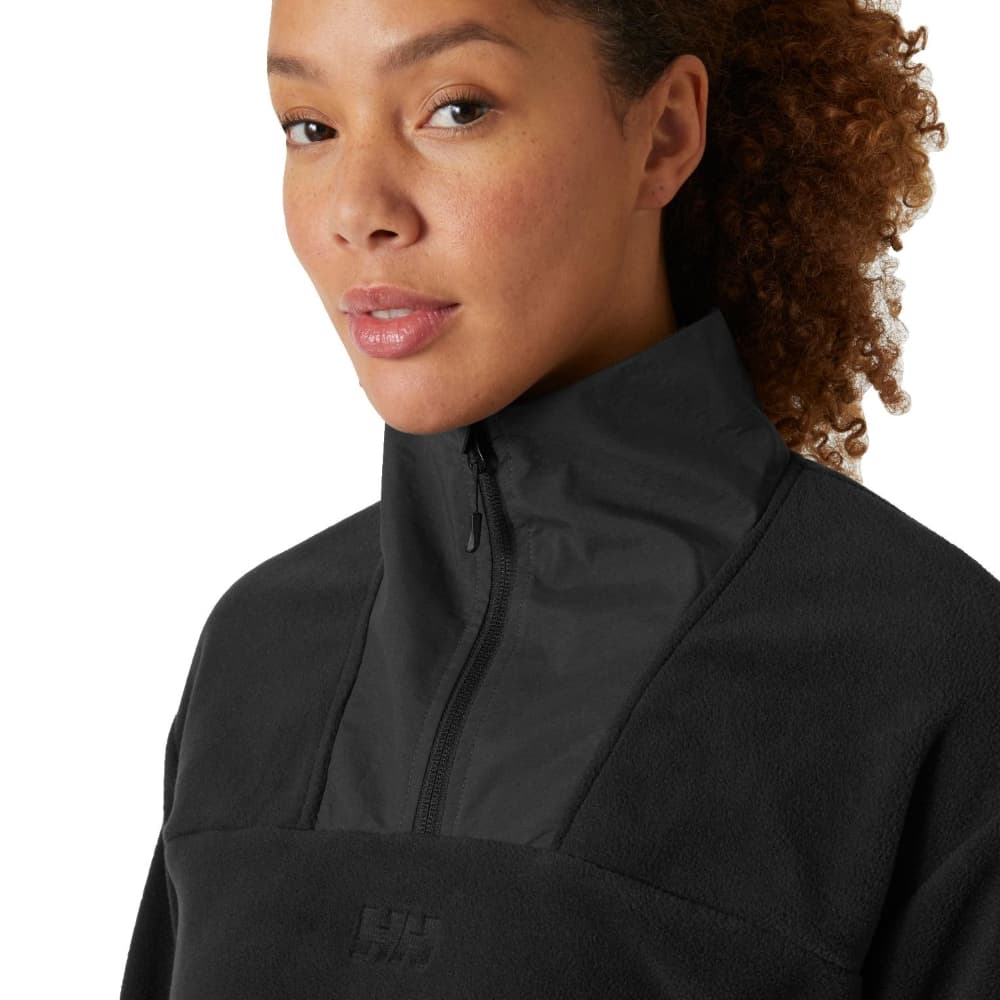 Γυναικείο Daybreaker Cropped Fleece Μαύρο Helly Hansen 49561-990