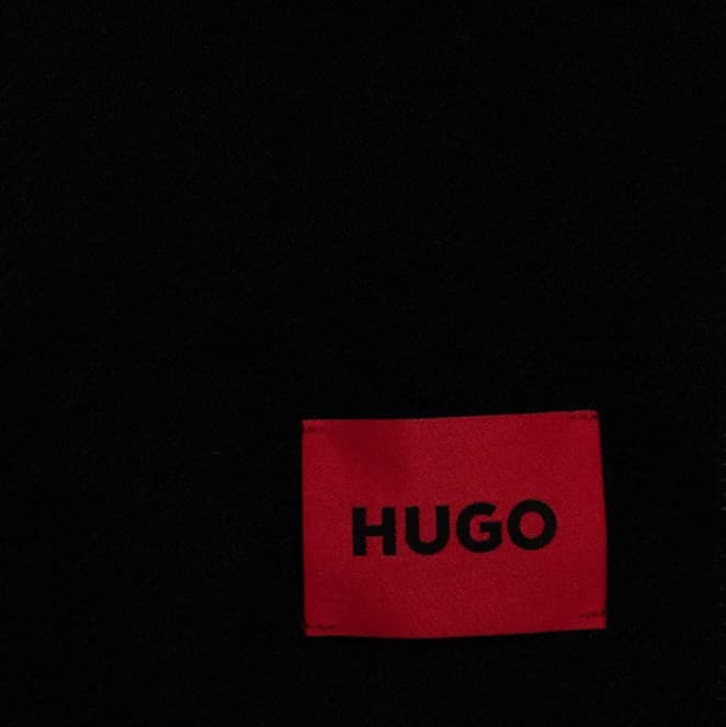 Ανδρικό Juster Κασκόλ Μαύρο Hugo 50517623-001