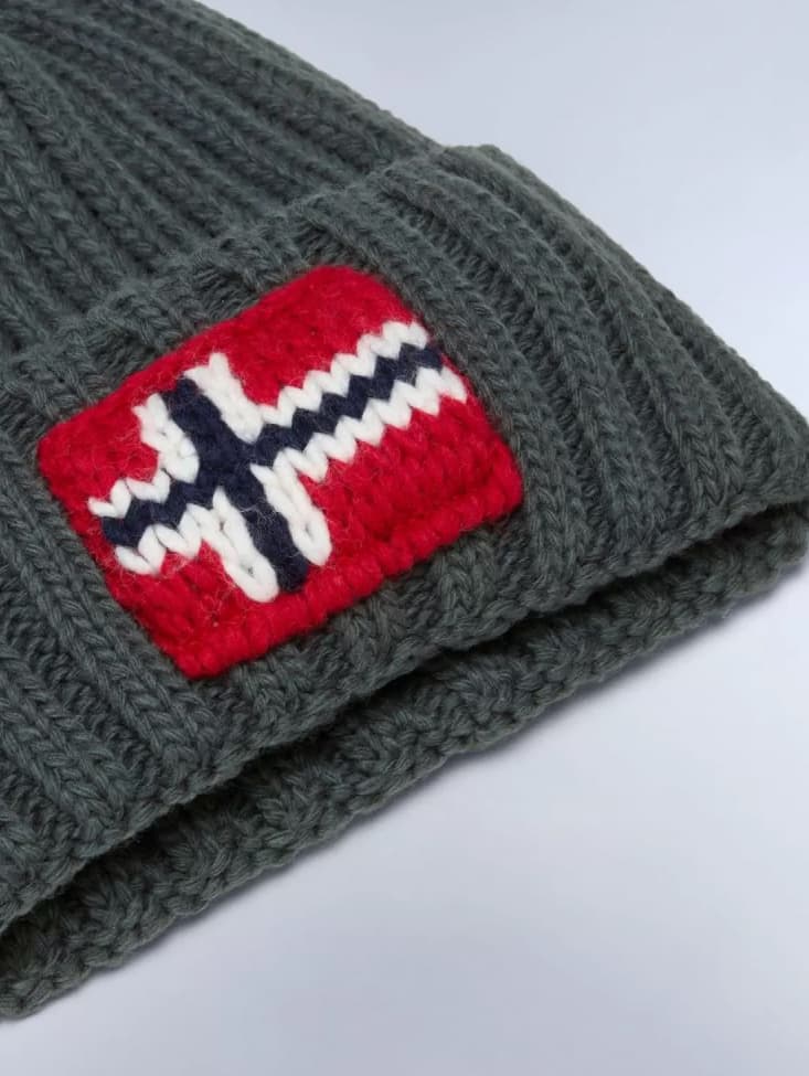 Unisex F-Semiury Σκουφάκι Γκρι Napapijri NP0A4IA5-G1S1