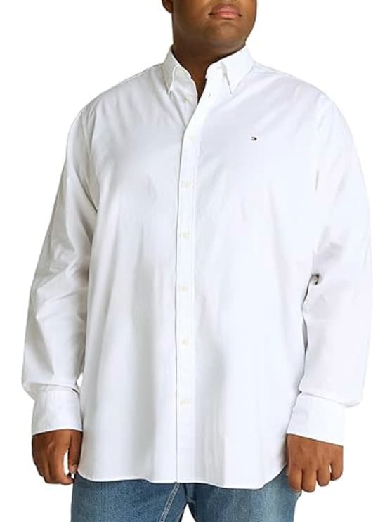 Men's Shirts Tommy Hilfiger White