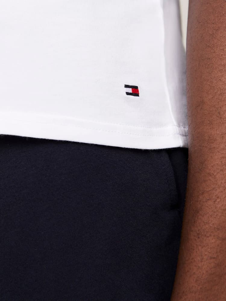 Ανδρικό Σετ T-shirt 3 Τεμαχίων Λευκό Tommy Hilfiger UM0UM03138-0WT