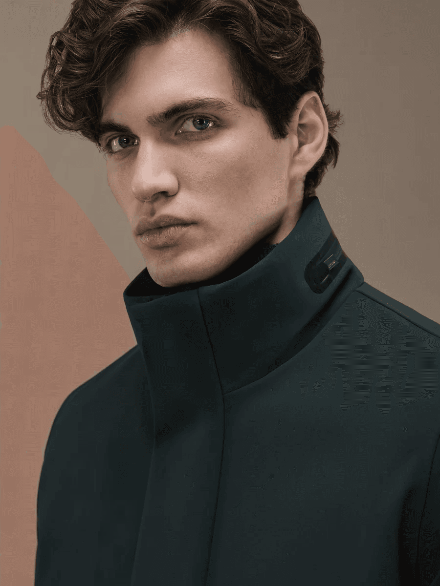 Ανδρικό Winter Rain Μπουφάν Navy Μπλε RRD W24004-11 BLUE