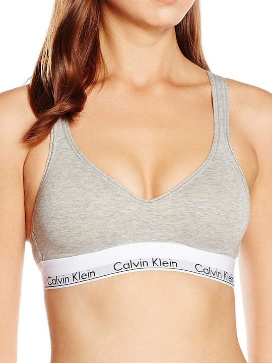 Γυναικείο Σουτιέν Γκρι Calvin Klein 000QF1654E-020