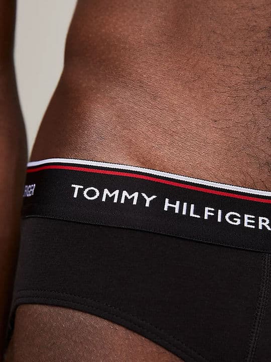 Ανδρικό Σετ Σλιπ 3 Τεμαχίων Μαύρο Tommy Hilfiger 1U87903766-990