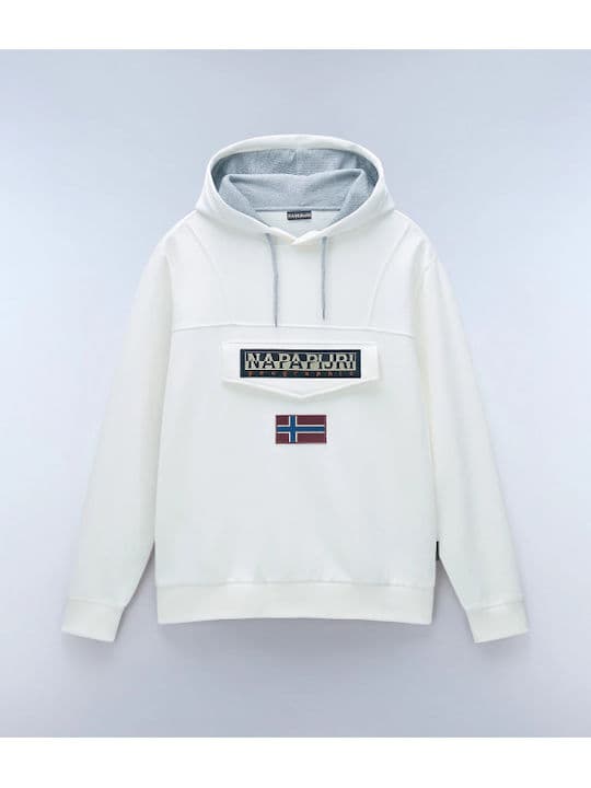 Ανδρικό Burgee Wint 3 Φούτερ Λευκό Napapijri NP0A4I9B-2061
