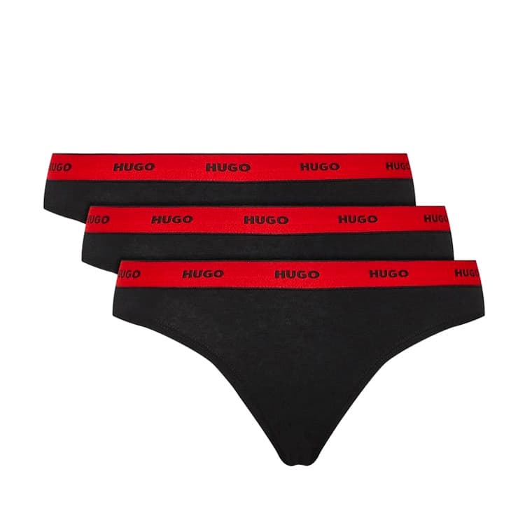 Γυναικείο Σετ Σλιπ 3 Τεμαχίων Μαύρο Hugo 50480157-005