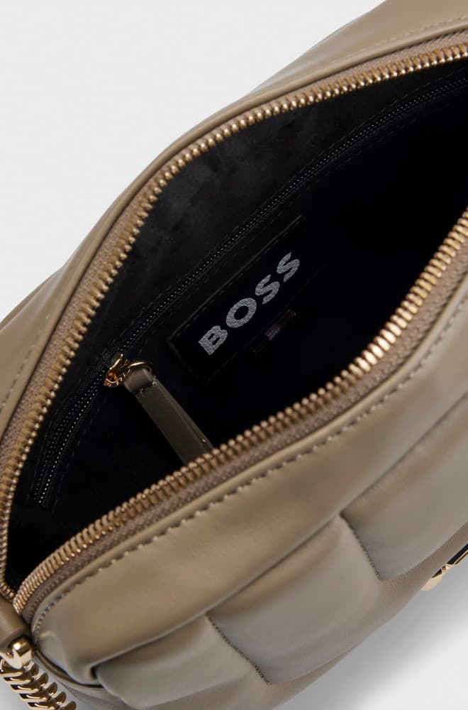 Γυναικεία B_Icon Τσάντα Χιαστί Καφέ Boss 50523349-210