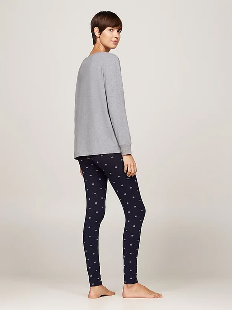 Γυναικείο Σετ TH Original Πυτζάμα και Μάσκα Ύπνου Tommy Hilfiger UW0UW05639-0VE