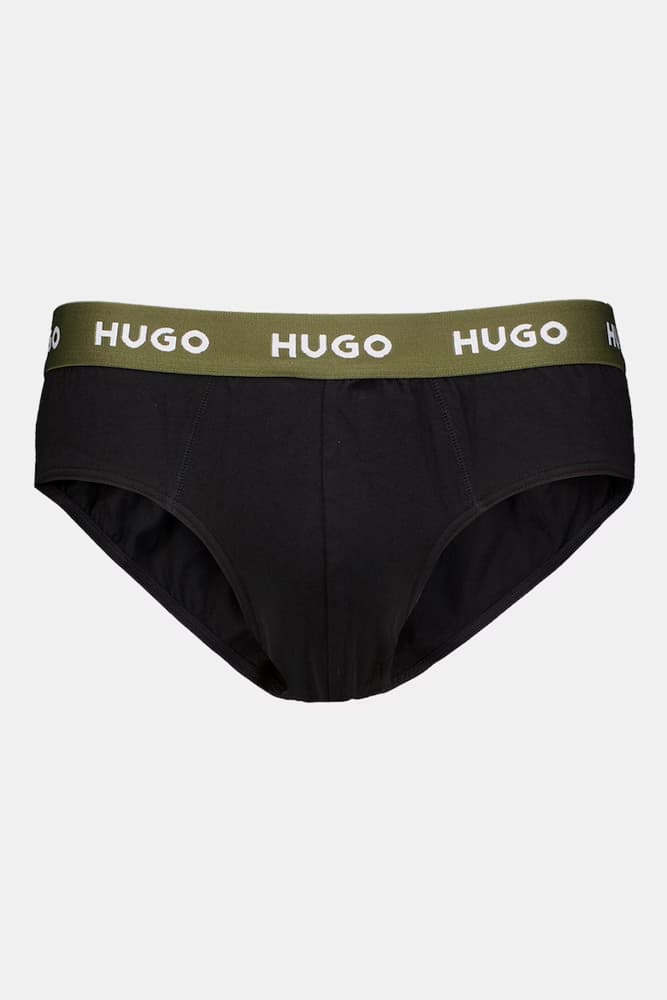 Ανδρικό Σλιπ Σετ 3 Τεμαχίων Μαύρο Hugo 50517879-989