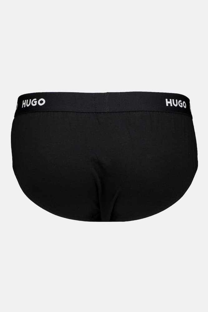 Ανδρικό Σλιπ Σετ 3 Τεμαχίων Μαύρο Hugo 50517879-989