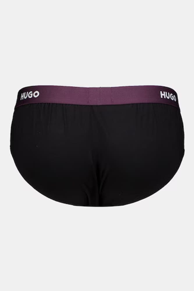 Ανδρικό Σλιπ Σετ 3 Τεμαχίων Μαύρο Hugo 50517879-989