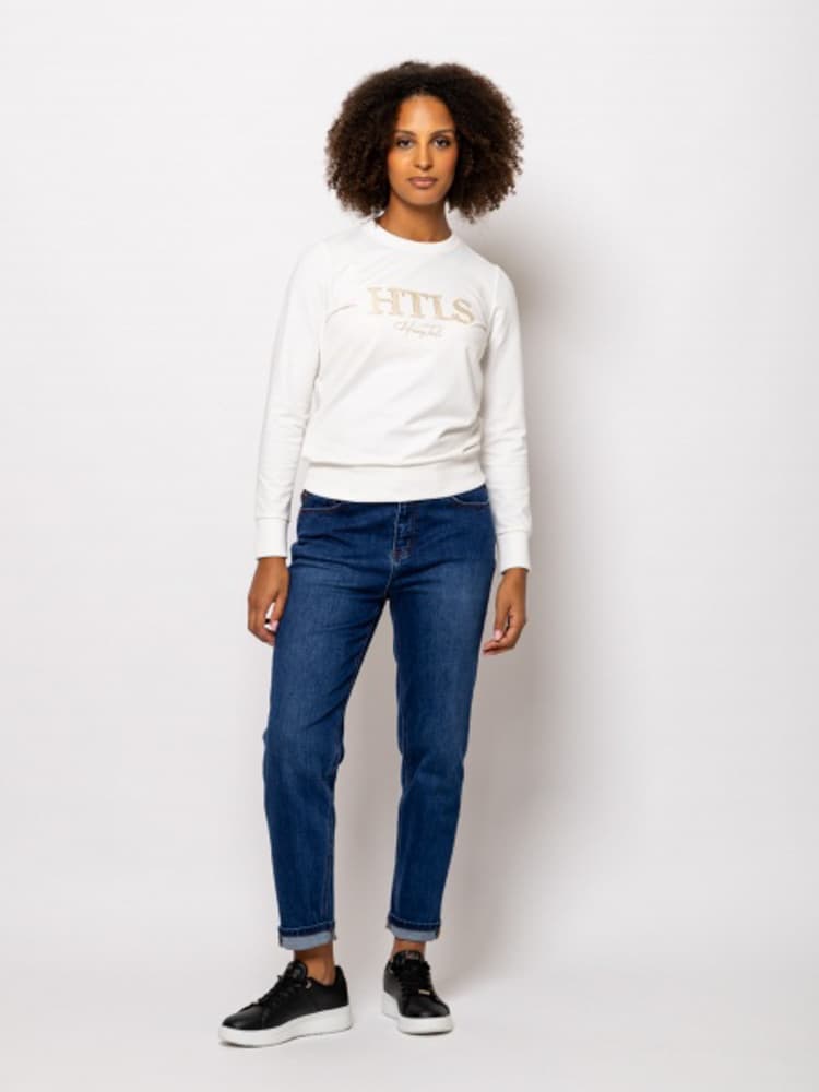 Γυναικείο Dame24 Φούτερ Εκρού Heavy Tools T02009-ECRU