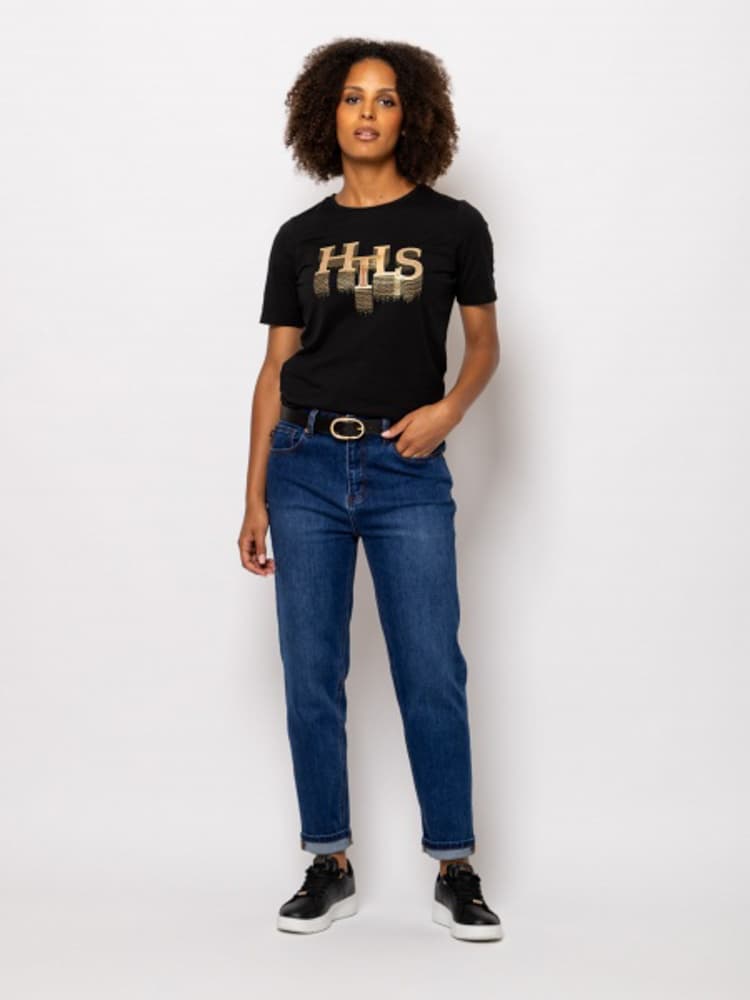 Γυναικείο Maite T-shirt Μαύρο Heavy Tools T17005-BLACK