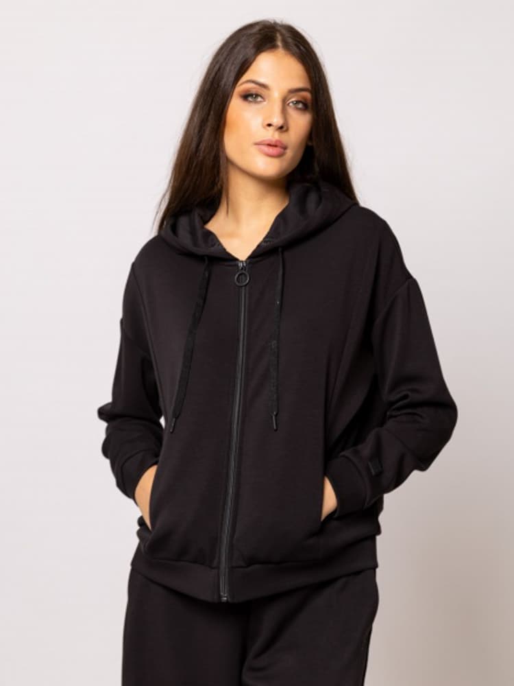 Γυναικεία Samsa Ζακέτα Μαύρη Heavy Tools T04001-BLACK