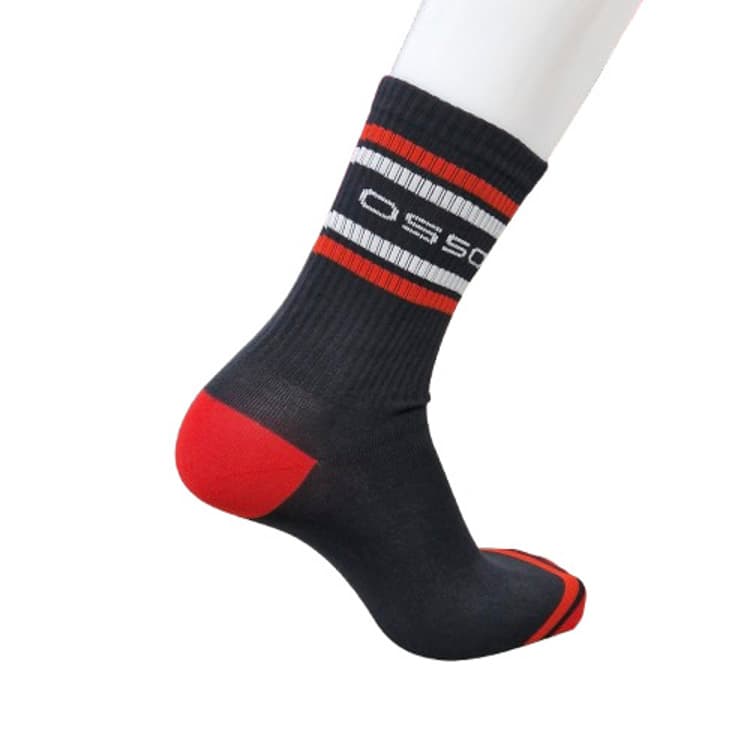 2 Ζεύγη Κάλτσες Μαύρες Σε Οργανικό Βαμβάκι Της Εταιρείας OSSO