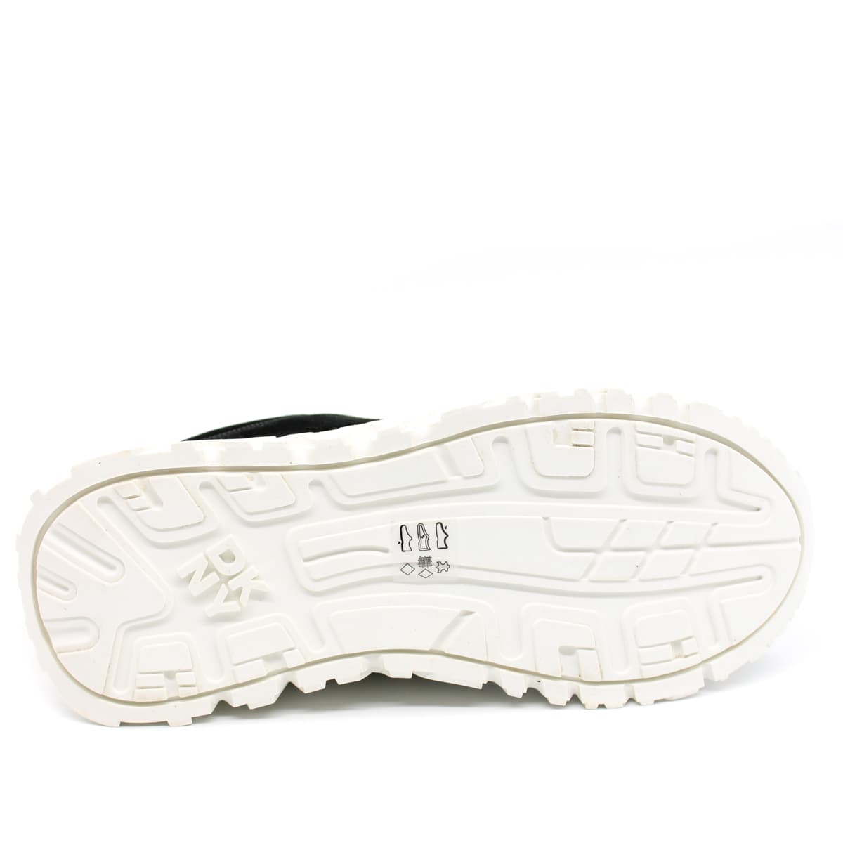 Γυναικεία Δερμάτινα Laeoni Sneakers Μαύρα DKNY K4408656-BLACK