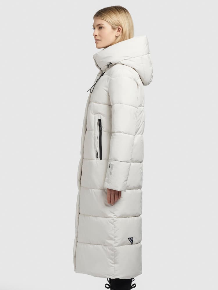 Γυναικείο Soulani4 Μπουφάν Εκρού Khujo KJ1165CO243-135 CREMA