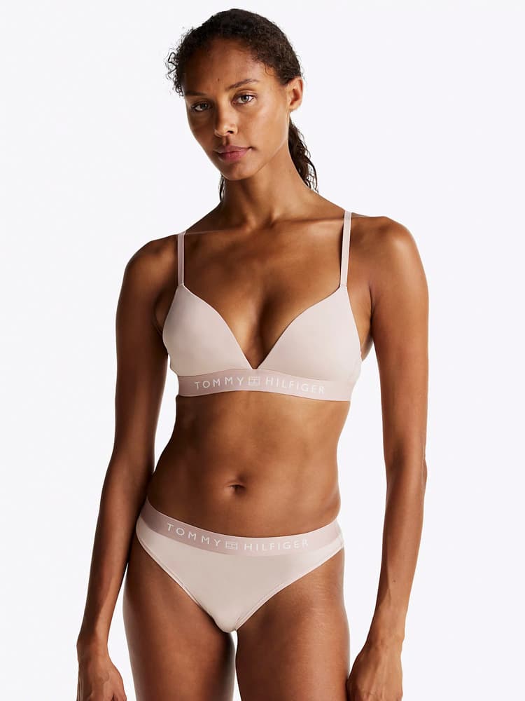 Γυναικείο Σλιπ Μπεζ Tommy Hilfiger UW0UW05509-AE9