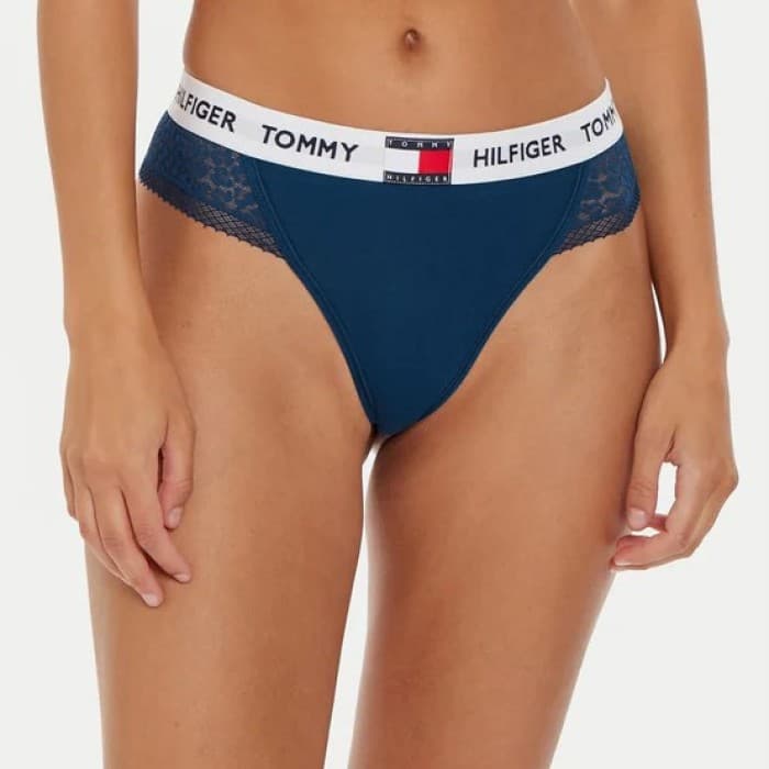 Γυναικείο Στρινγκ Navy Μπλε Tommy Hilfiger UW0UW05619-DW5