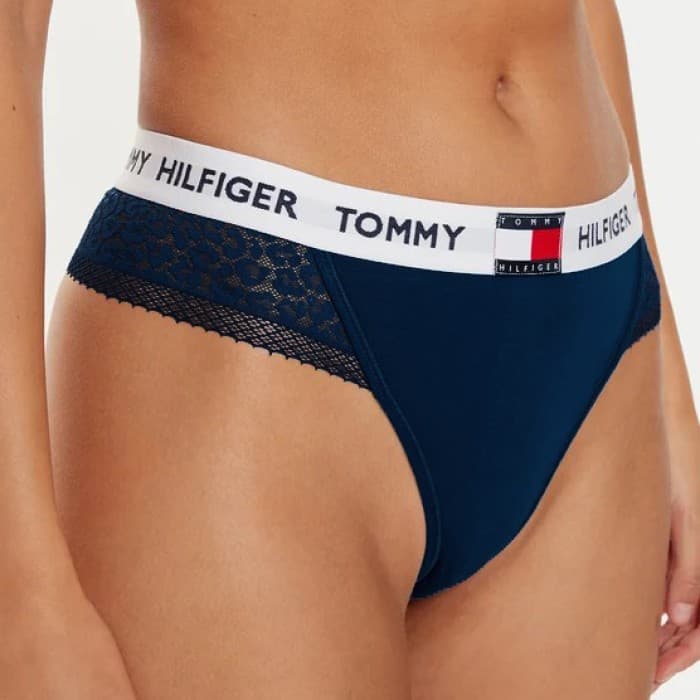 Γυναικείο Στρινγκ Navy Μπλε Tommy Hilfiger UW0UW05619-DW5