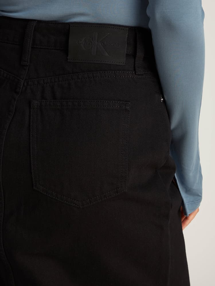 Γυναικεία Maxi Τζιν Φούστα Μαύρη Calvin Klein J20J224094-1BY