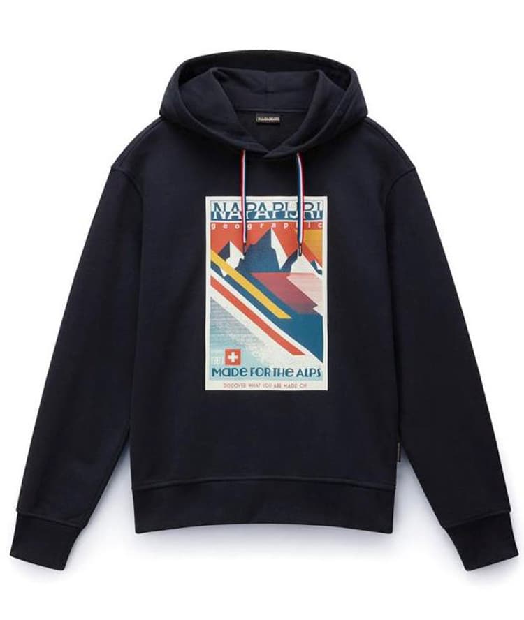 Ανδρικό B-Portalet Φούτερ Μαύρο Napapijri NP0A4I53-0411