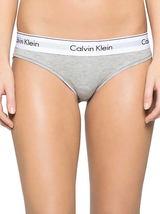 Γυναικείο Σλιπ Γκρι Calvin Klein 0000F3787E-020