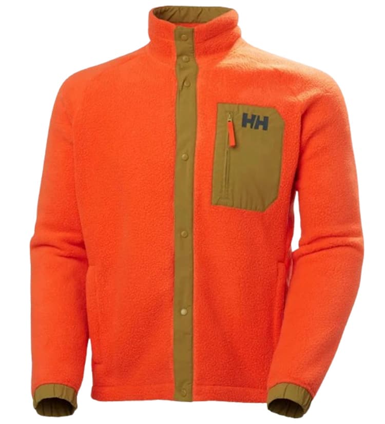 Ανδρική Panorama Pile Snap Ζακέτα Πορτοκαλί Helly Hansen 63348-147