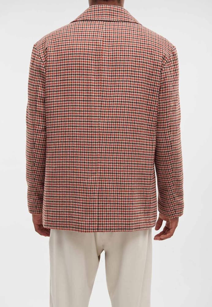 Ανδρικό Καρό Παλτό Royal Denim ALBORG-5096