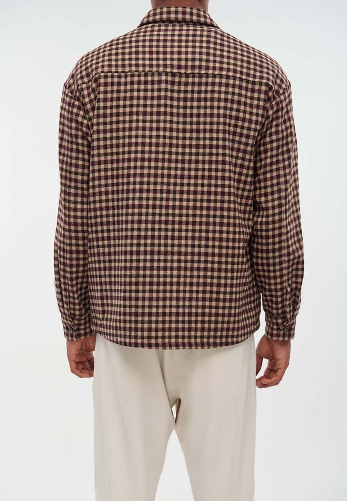 Ανδρικό Καρό Overshirt Royal Denim ASIMOV-5106