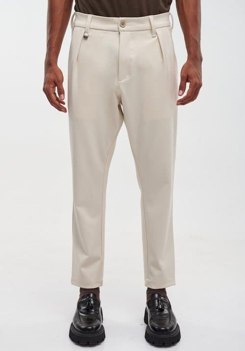 Ανδρικό Παντελόνι Εκρού Royal Denim PERTH2249-ECRU