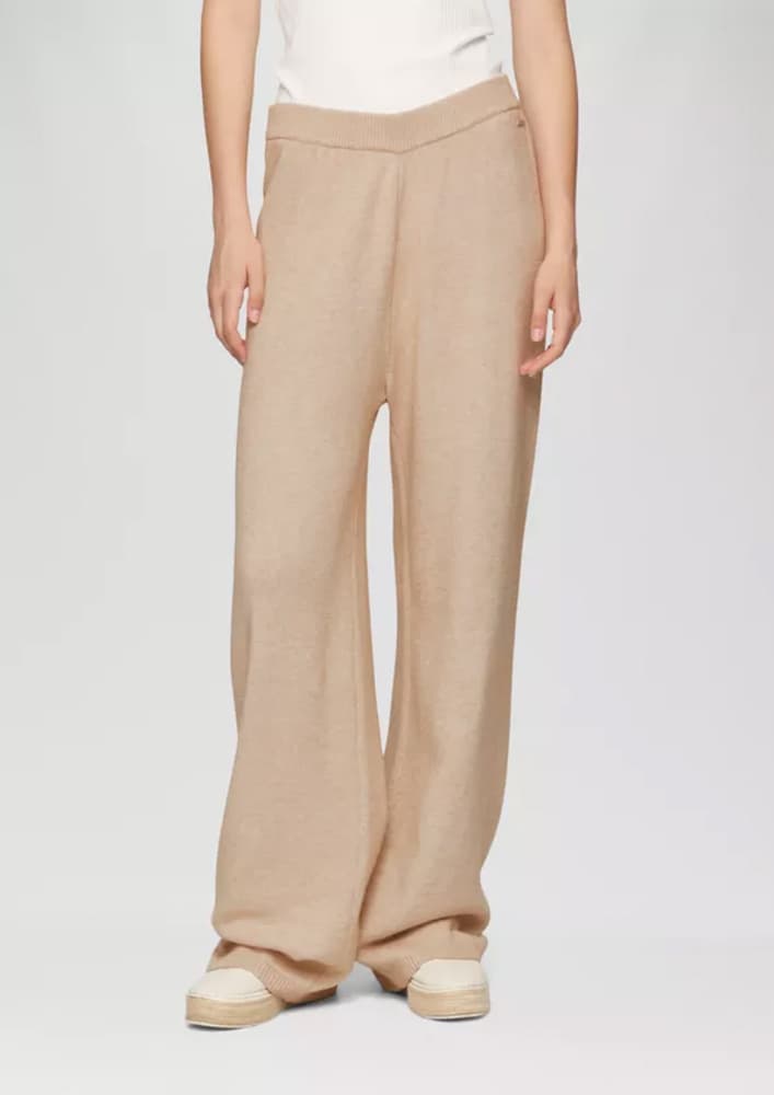 Γυναικείο Παντελόνι Μπεζ S.Oliver 2153413-80W0