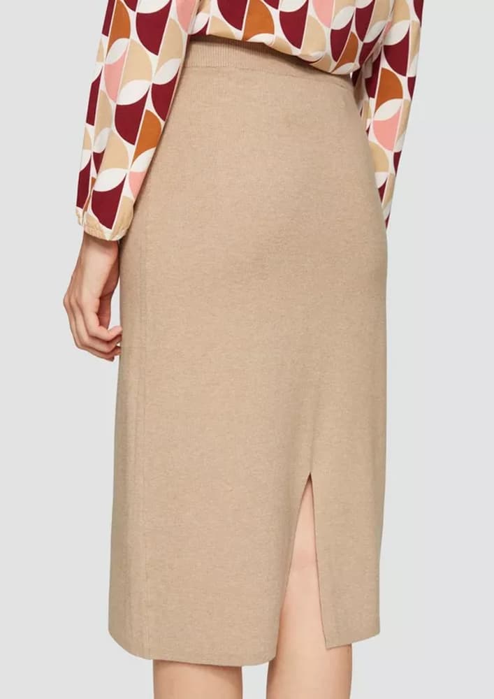 Γυναικεία Φούστα Μπεζ S.Oliver 2154194-83W3