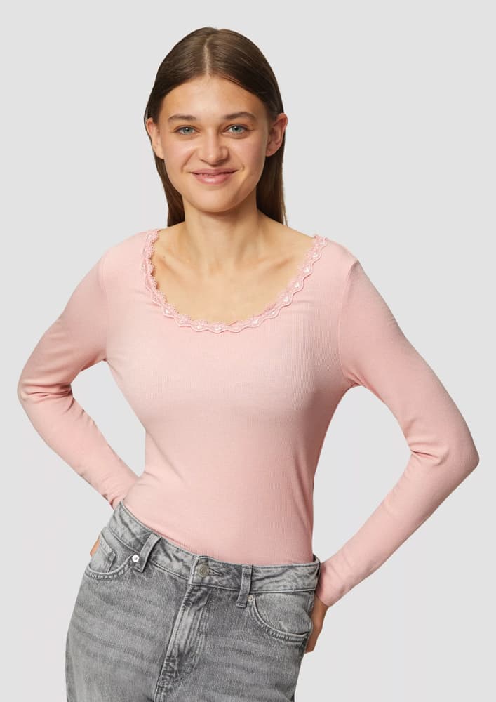 Γυναικεία Μακρυμάνικη Μπλούζα Ροζ S.Oliver 2158974-4056